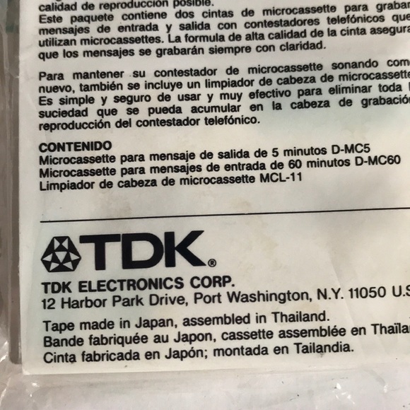 Vintage Telephone Microcassette Pack - Picture 6 of 7